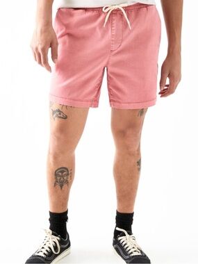 PacSun light pink volley shorts s